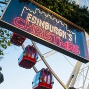 Edinburgh's Christmas Market Sign